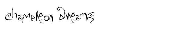 ChaMeLEon DrEamS font preview